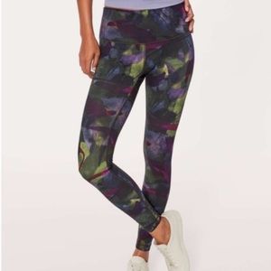 Lululemon wunder under high rise Aura Dark chrome